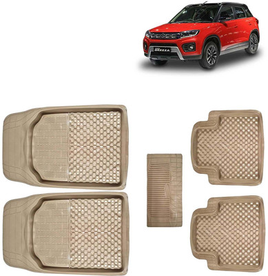 Kingsway PVC Tray Mat For  Maruti Suzuki Vitara Brezza(Beige)