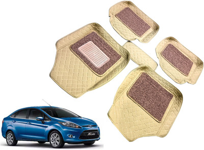 AUTO PEARL Leatherite 7D Mat For  Ford Fiesta(Beige)