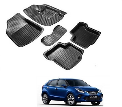 ROSHNEER ENTERPRISES PVC Tray Mat For  Toyota Glanza(Black)