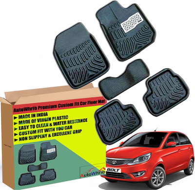 Autowhrib Plastic 3D Mat For  Tata Bolt(Black)