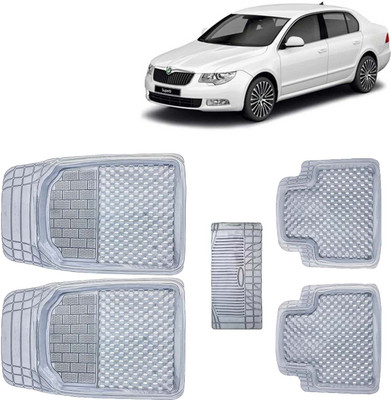 Kingsway PVC Tray Mat For  Skoda Superb(Clear)