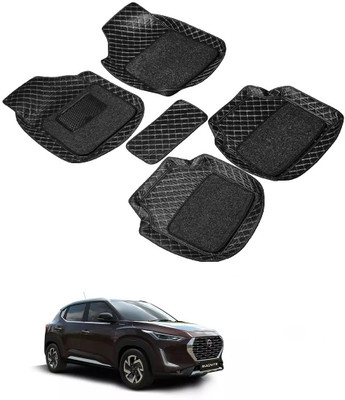 arneja trading company Leatherite 7D Mat For  Nissan Magnite(Black)