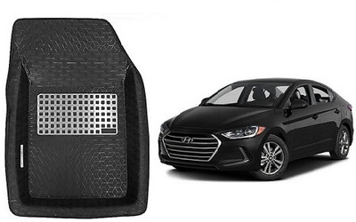 SLSHILPA Plastic Tray Mat For  Hyundai Elantra(Black)