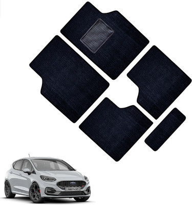 SHOOLIN Fabric Standard Mat For  Ford Fiesta(Black)