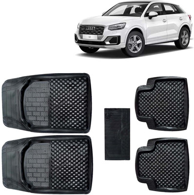 Kingsway PVC Tray Mat For  Audi Universal For Car(Black)
