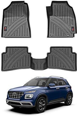 GFX TPV 3D Mat For  Hyundai Venue(Black)