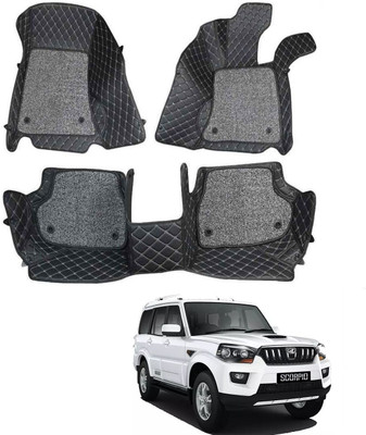 TOFIT ENTERPRISE Leatherite 7D Mat For  Mahindra Scorpio(Black)