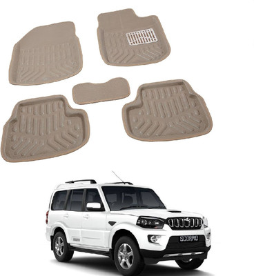 ROSHNEER ENTERPRISES PVC 3D Mat For  Mahindra Scorpio(Beige)