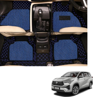 Autoclow Leatherite 7D Mat For  Toyota Innova(Blue, Blue)