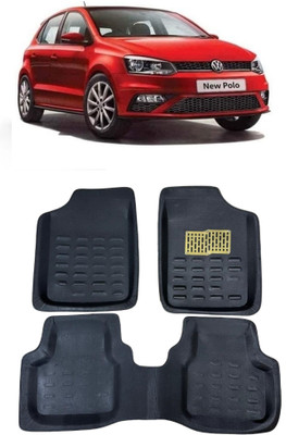 Arnejaa Polyutherine 3D Mat For  Volkswagen Polo(Black)