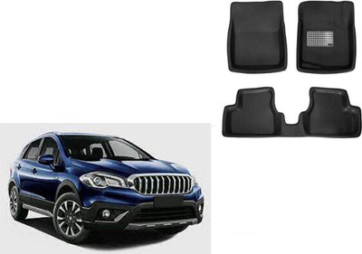 Autorepute Leather 5D Mat For  Maruti Suzuki S-Cross(Black)