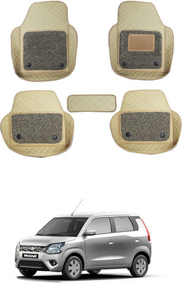 RKPSP Leatherite 7D Mat For  Maruti Suzuki WagonR(Beige)