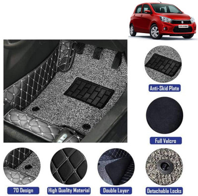Ds enterprise Leatherite 7D Mat For  Maruti Celerio(Black)