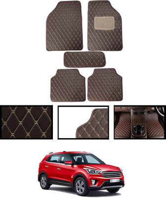 AYW Leatherite Standard Mat For  Hyundai Creta(Beige)