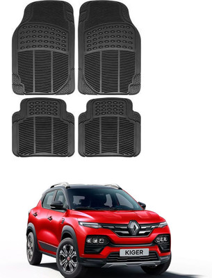 FKOK Rubber, Silicone Standard Mat For  Renault Kiger(Black)