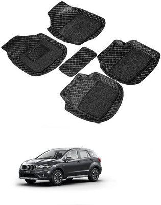 arneja trading company Leatherite 7D Mat For  Maruti Suzuki S-Cross(Black)