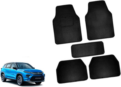 AUTO PEARL Polyester Standard Mat For  Toyota NA(Black)