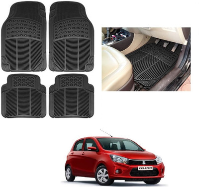 ROSHNEER ENTERPRISES Rubber Standard Mat For  Maruti Celerio(Black)