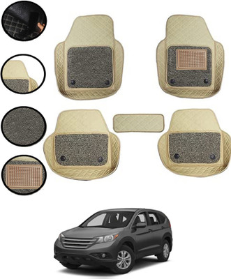 MATIES Leatherite 7D Mat For  Honda CRV(Beige)