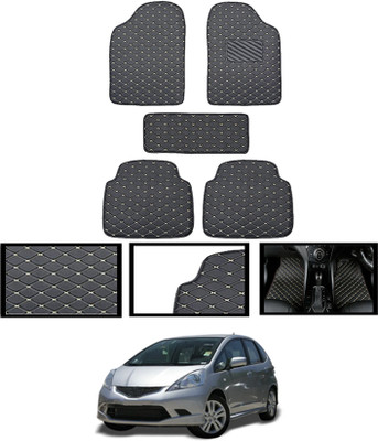 ABJD Leatherite Standard Mat For  Honda Jazz(Black)