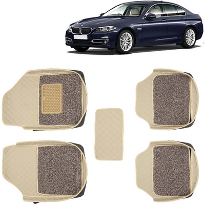 Kingsway Leatherite 7D Mat For  BMW 5 Series(Beige)
