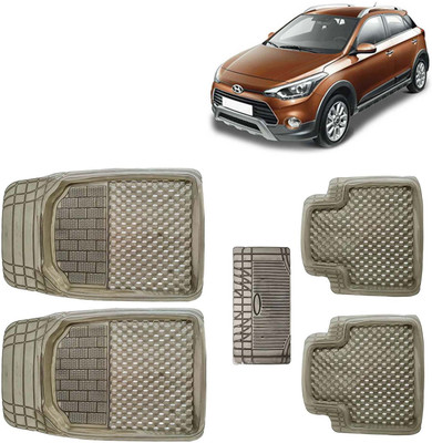 Kingsway PVC Tray Mat For  Hyundai i20 Active(Brown)