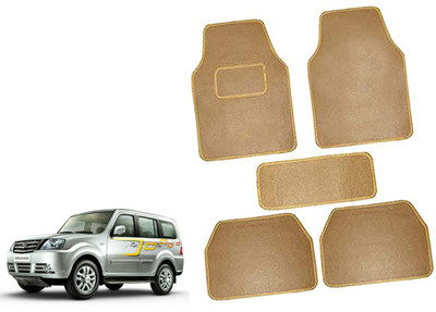 AUTO PEARL Polyester Standard Mat For  Tata Sumo Victa(Beige)
