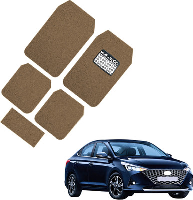 INSURE AUTOMOTIVE PVC Standard Mat For  Hyundai Verna(Black)