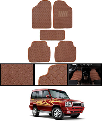 AYW Leatherite Standard Mat For  Tata Sumo(Orange)
