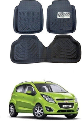 ARNEJA Polyutherine 3D Mat For  Chevrolet Beat(Black)