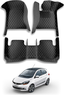 MATIES Leatherite 7D Mat For  Tata Tiago(Black)