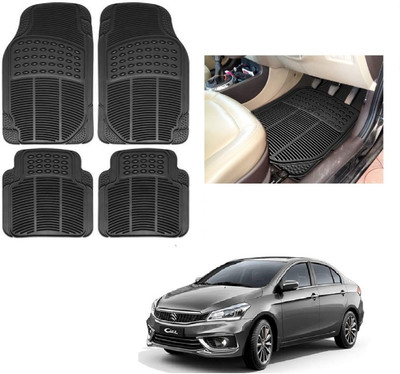 ROSHNEER ENTERPRISES Rubber Standard Mat For  Maruti Ciaz(Black)