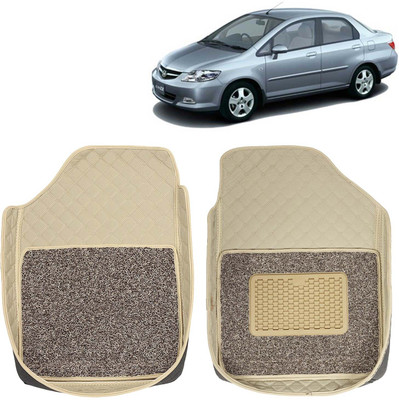 Kingsway Leatherite 7D Mat For  Honda City(Beige)