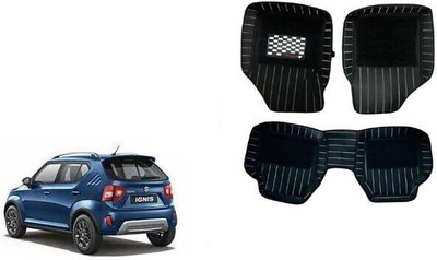 Autorepute Leather 9D Mat For  Maruti Suzuki Ignis(Black)