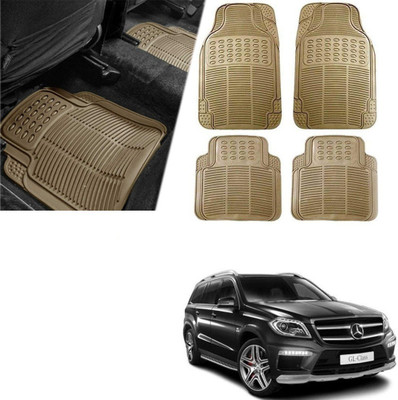 Znee Smart Rubber Standard Mat For  Universal For Car(Beige)