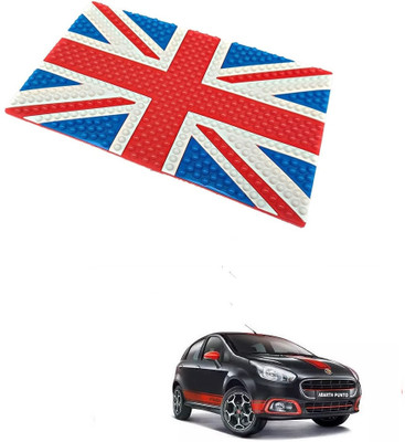 Arnejaa Rubber Standard Mat For  Fiat Abarth Punto(Multicolor)
