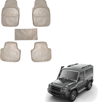 SS FOR YOUR SMART NEEDS Vinyl Standard Mat For  Force Gurkha(Beige)