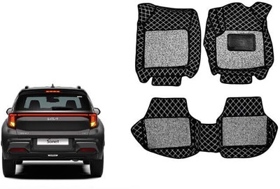Autorepute Leather 7D Mat For  Maruti Suzuki Swift(Black)