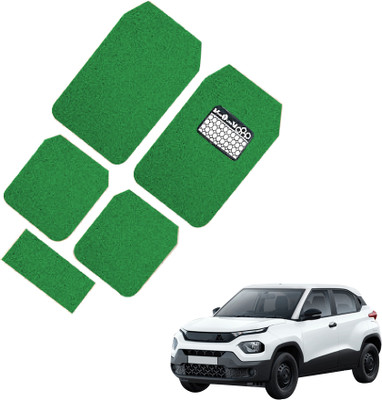 INSURE AUTOMOTIVE PVC Standard Mat For  Tata Punch(Green)