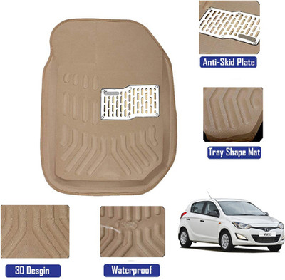 MATIES Plastic 3D Mat For  i20(Beige)