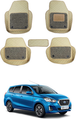 MATIES Leatherite 7D Mat For  Datsun Universal For Car(Beige)