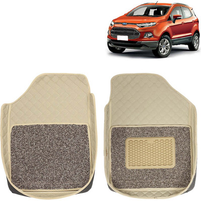 Kingsway Leatherite 7D Mat For  Ford Ecosport(Beige)