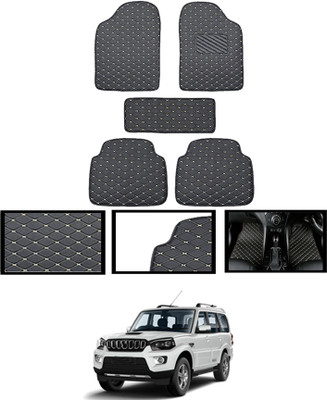 MSNP Leatherite Standard Mat For  Mahindra Scorpio(Black)