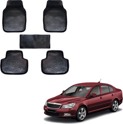 SS FOR YOUR SMART NEEDS Vinyl Standard Mat For  Skoda Laura(Black)