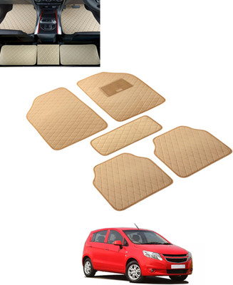 MSNP Leatherite Standard Mat For  Sail UVA(Beige)