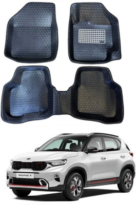 ARNEJA Polyutherine 5D Mat For  Kia Sonet(Black)