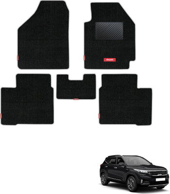 elegant Polypropylene Standard Mat For  Kia Seltos(Black)