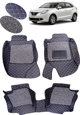 TOFIT ENTERPRISE Leather 7D Mat For  Maruti Suzuki Baleno(Black)