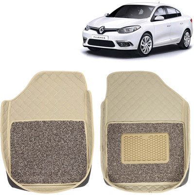 Kingsway Leatherite 7D Mat For  Renault Fluence(Beige)