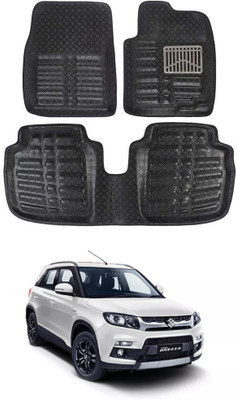 Arnejaa Polyutherine 3D Mat For  Maruti Suzuki Vitara Brezza(Black)